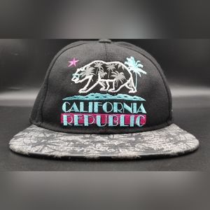 Youth California Republic Snapback Hat